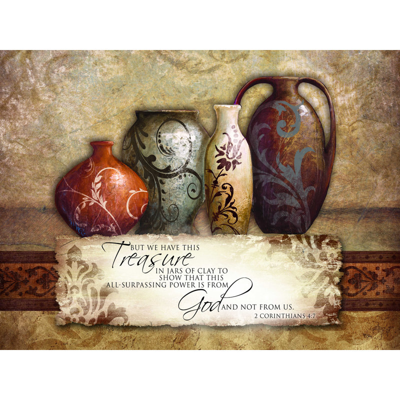 «2 Corinthians 4», reproduction sur toile tendue, H 24 po x l 32 po