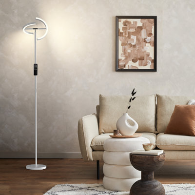 Topanga 69" LED Torchiere Floor Lamp with Remote Control