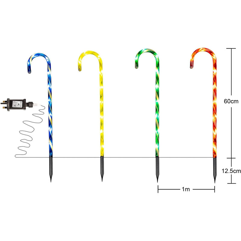 0.72cm LED Indoor / Outdoor String Lights, Multicolour 