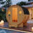 Traditional 4-Person Home Sauna, 6000W Heater With Stones, Canadian Cedar Wood, Max Temp 230°F, 220V