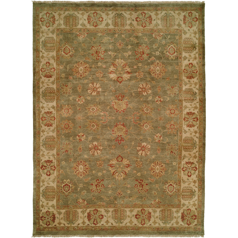 Wool Oriental Area Rug, Rectangle 11' x 16'