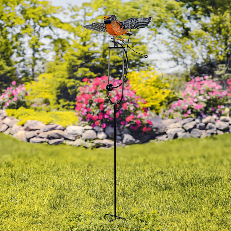 Aaralyn Weather Resistant Metal Animals Garden Stake