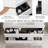 48" Wall-Mounted Bathroom Vanity Floating Single Sink Vanity with Stone Resin Top and Basin, 2 Soft Close Drawers-285095148