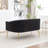 Upholstered Faux Fur Loveseat-1108305442-1108305443