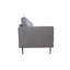 Chaise d'appoint avec pieds en métal