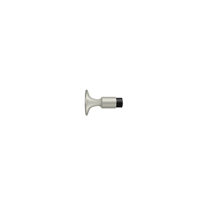 Deltana DSW325U26 3-5/8" Wall Mount Bumper in Polished Chrome, 64" H x 26" W x 26" D, Brushed Nickel