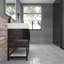 Finition du meuble-lavabo sur pied simple 36 po Jessica / Base: Noir lustré-72495691