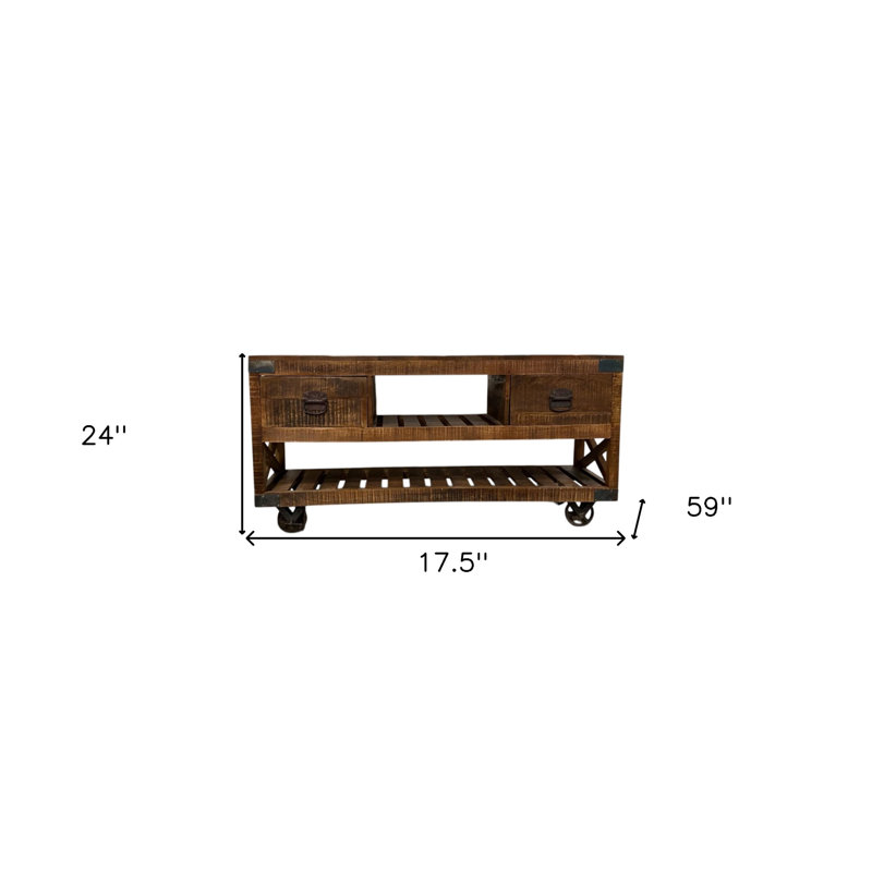 59'' Solid Wood Sideboard
