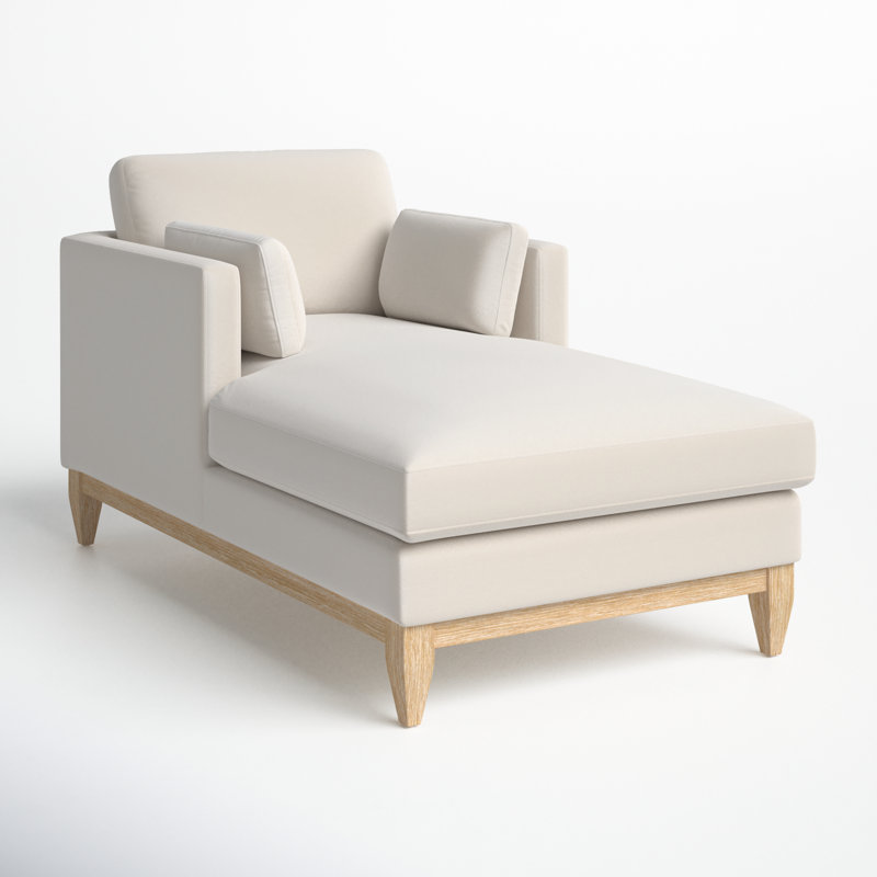 Pera Velvet Chaise Lounge