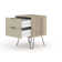 Esopus 2 Drawer Bedside Table, side table, lamp table Industrial Design