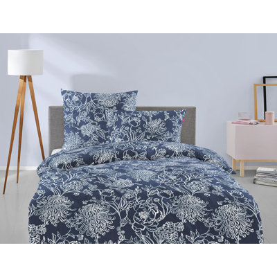 Corado Cotton Floral Duvet Cover Set with Pillowcases