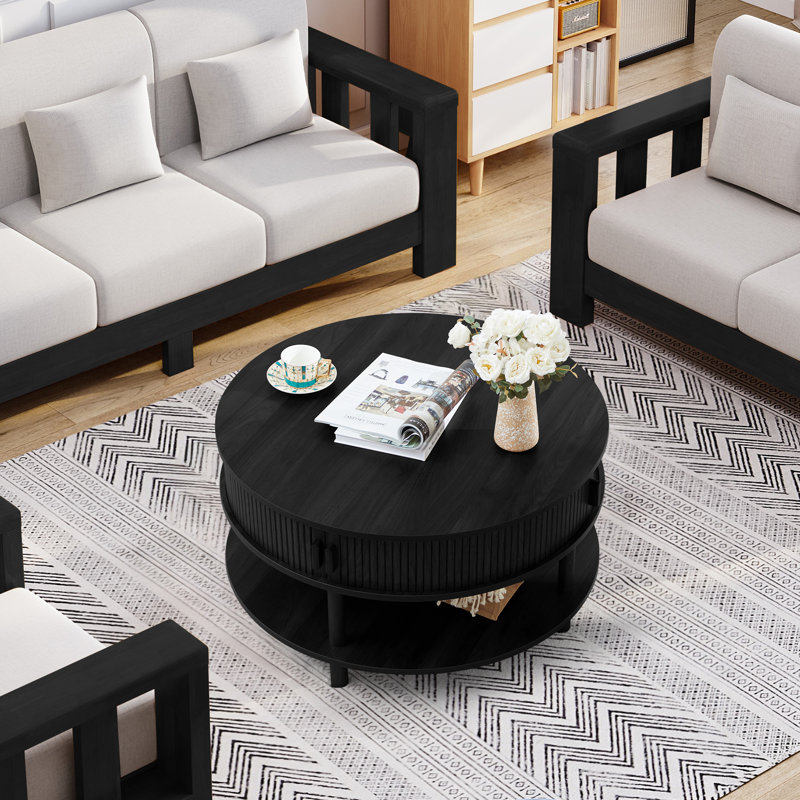 Table basse, Noir