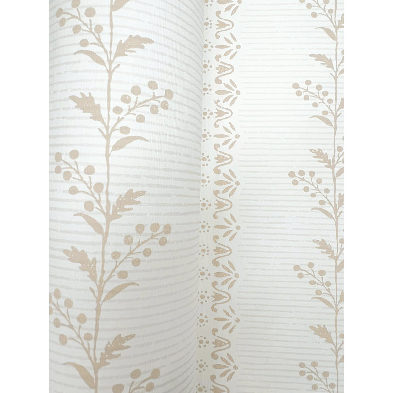 Papier peint Everleigh, Ocre