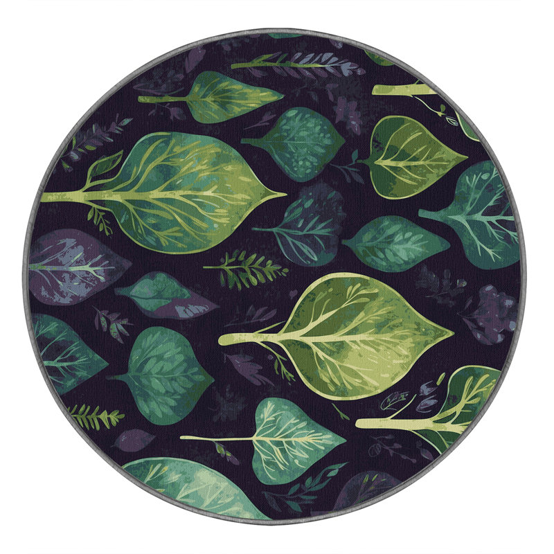 Enchanted Shadows Rug, Round 5'
