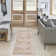 Haydel Oriental Machine Washable Power Loom Polyester Area Rug in Beige