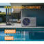 Pompe électrique chauffante pour piscine 30000BTU