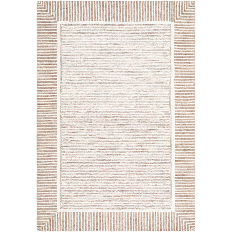 Fegley Handmade Indoor Area Rug, Rectangle 8' x 10'