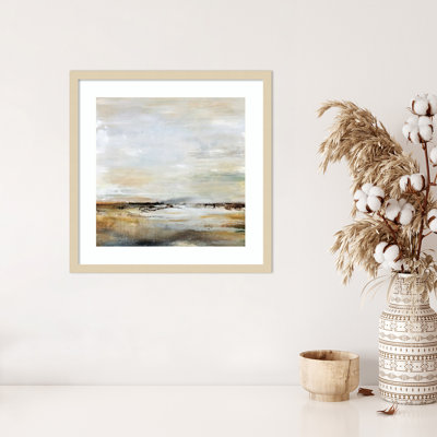 «Take a Breath» par Karen Hale, impression sur bois encadrée