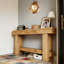 Table de couloir moderne, table de canapé, table de couloir, table console