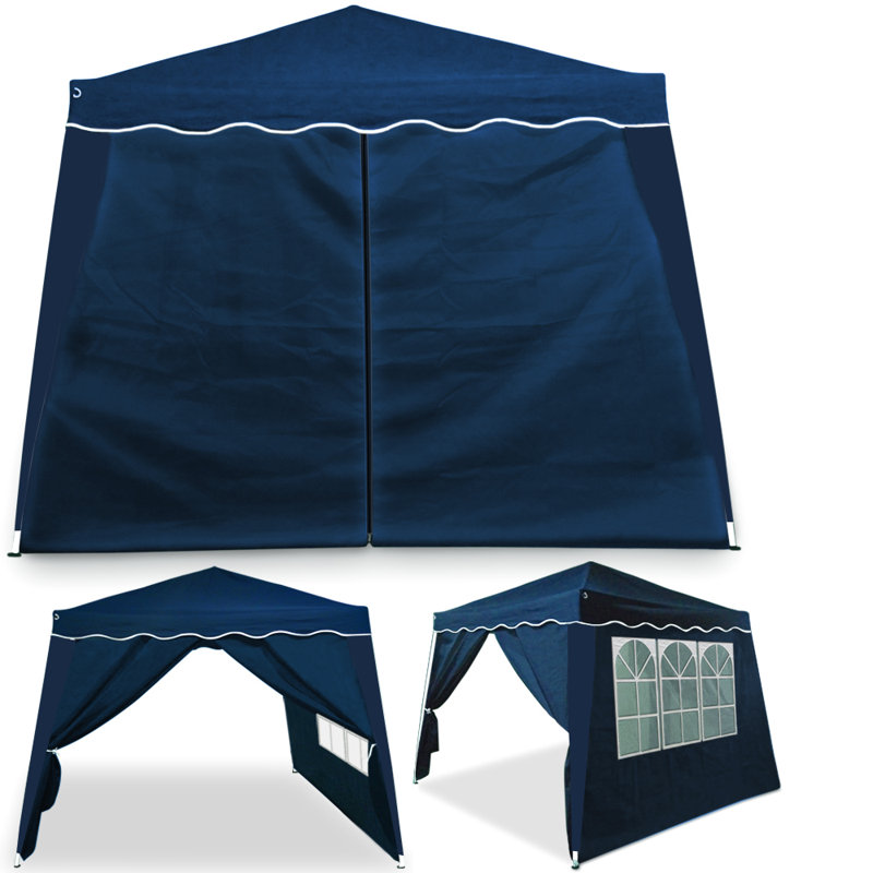 Darla Fabric Side Wall for Gazebo, Blue
