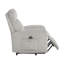 Fauteuil inclinable contemporain en velours côtelé 1pc-687273813