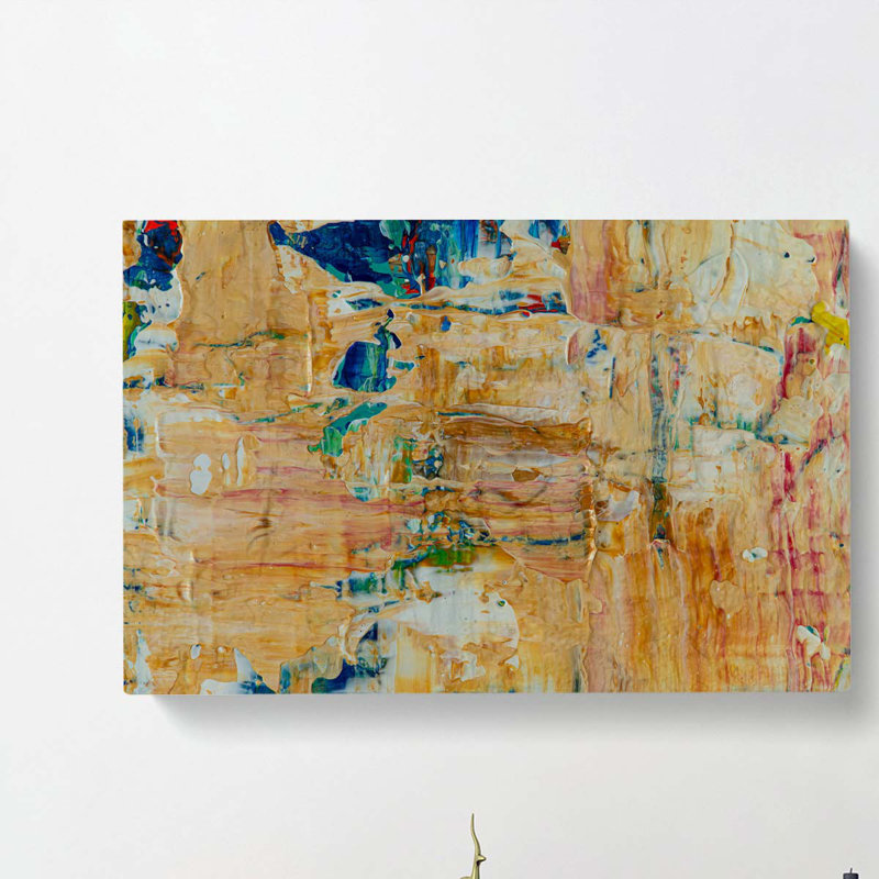 Abstract Art Painting Vol.121 by S.Johnson - Wrapped Canvas, 60cm H x 91cm W x 3cm D
