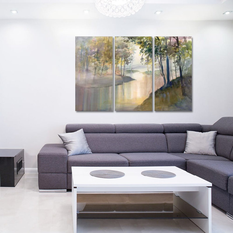 Ensemble de reflets et de souvenirs sur toile par Theresa Heidel