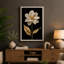 Golden Bloom Study Botanical - Wrapped Canvas-1536067938-1536067964