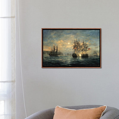" Engagement Between The Bonhomme Richard And The Serapis Off Flamborough Head, 1779 " by Richard Willis