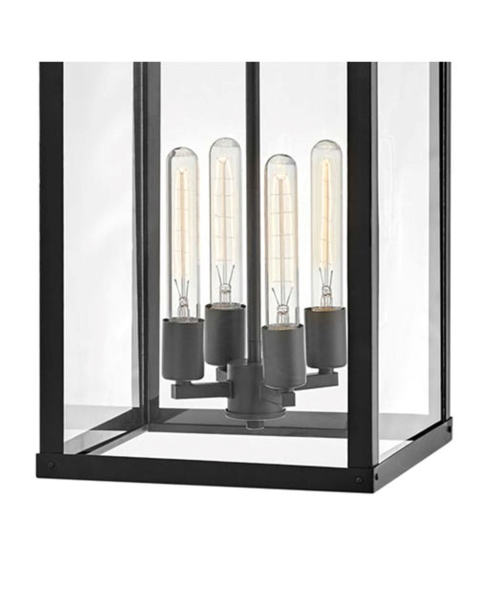 Amelia Outdoor Wall Lantern, 35.25" H x 12" W x 12.75" D