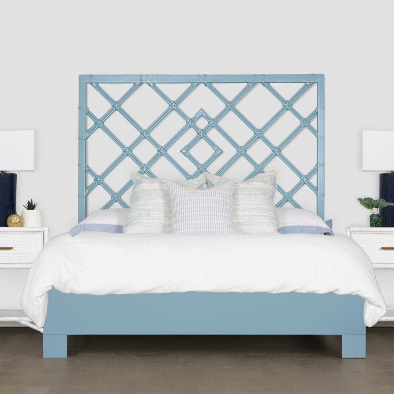 Darien Headboard, Pool Blue, Queen