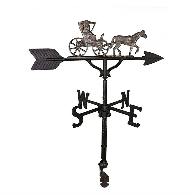 Country Doctor Weathervane, Swedish Iron