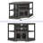 Ardynn Vintage Style Corner TV Stand, Media Consoles for TV Up to 50 inches-1814875938