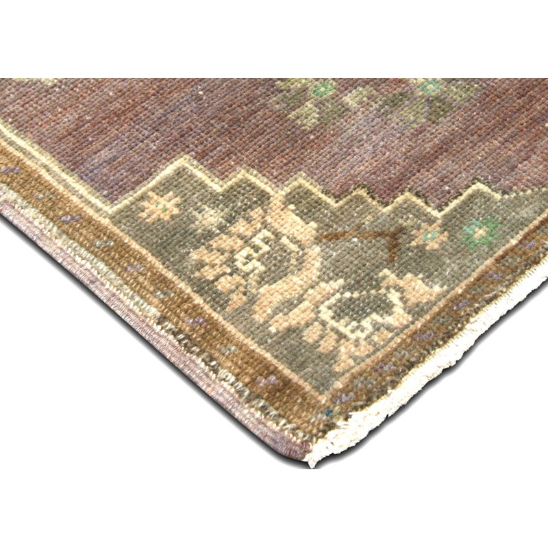 Yastic One-of-a-Kind 1'7" X 2'10" 1960s Wool Area Rug in
