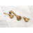 Kingston Brass Naples Two-Handle 3-Hole Wall Mount Bathroom Faucet-36945244