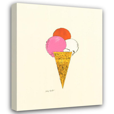 Dessert glacé, c. 1959 (rouge, rose et blanc)