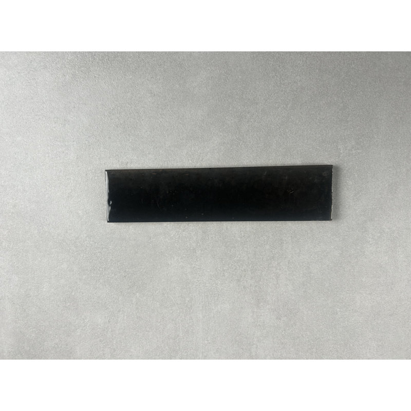 Carreau noir zellige 2 x 10