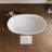 65'' x 34'' Freestanding Solid Surface Bathtub