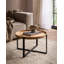 60cm Solid Wood Top Console Table