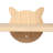 Wall-Mounted Cat Scratching Pad For Small To Large Cat, Indoor Wood Cat Tree With Hammock, Cat Scratcher Perch