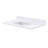 Andalo 37" Single Bathroom Vanity Top in Snow White with Sink