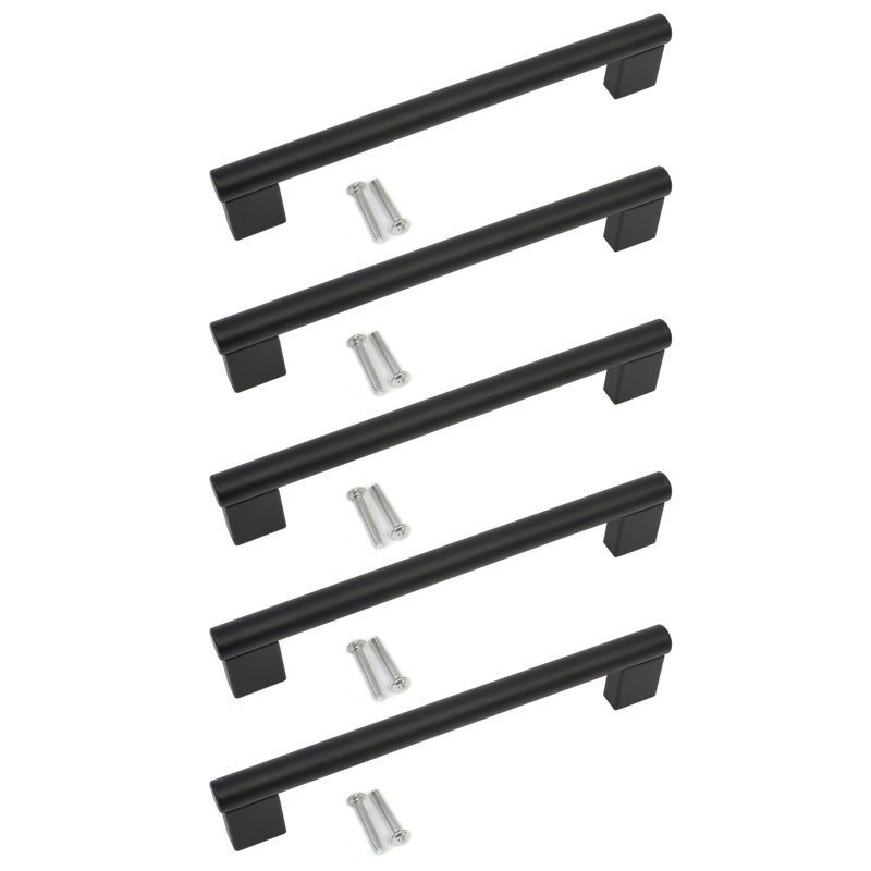 Mayfair Keyhole 30.9 cm Centre Bar Handle, Matte Black