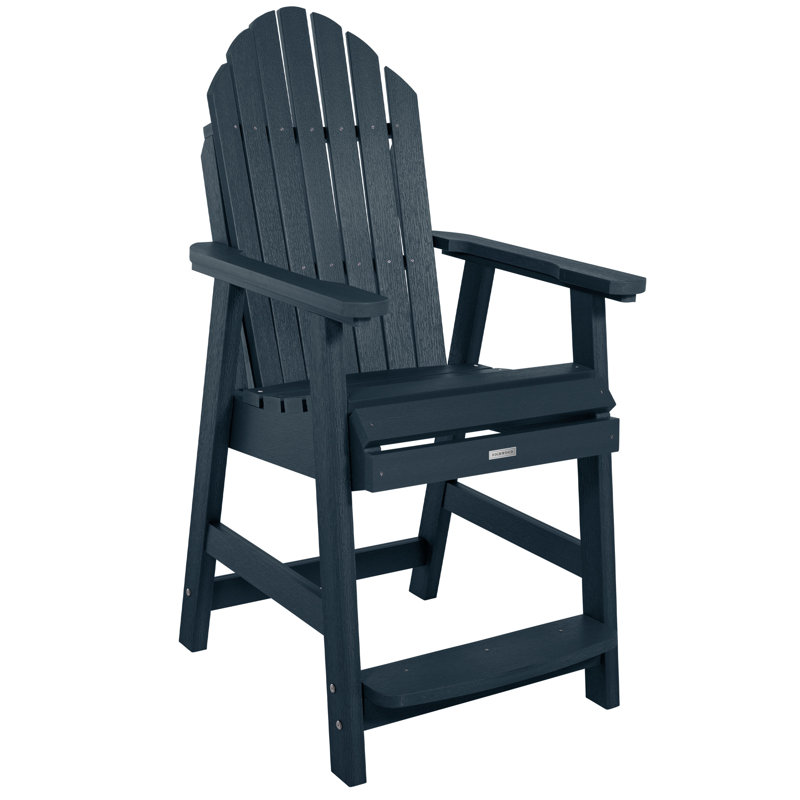 Anette Patio Dining Armchair, Federal Blue