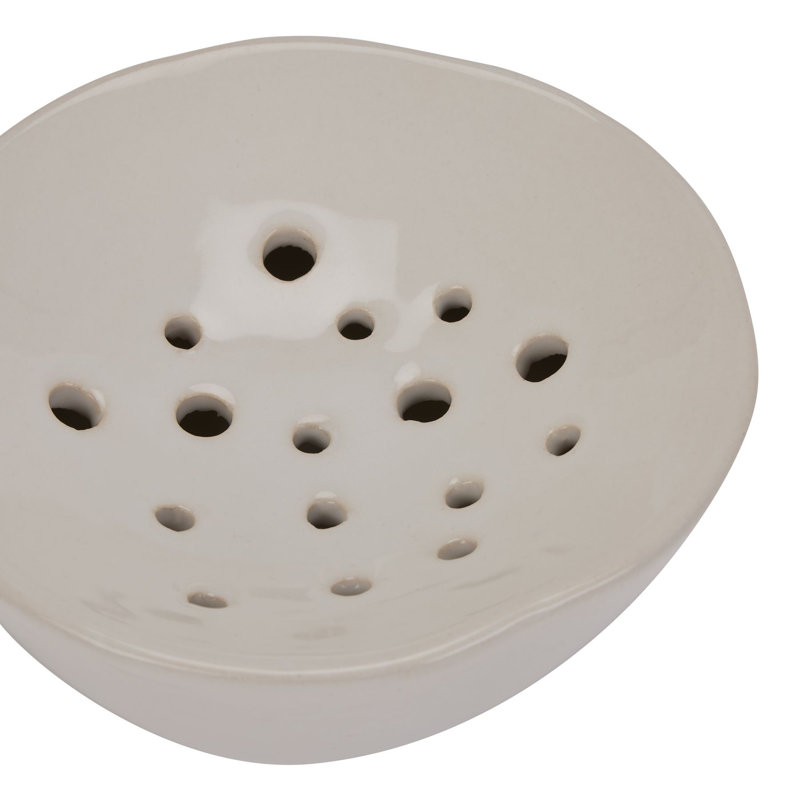 Costantina Handmade Ceramic / Porcelain Table Vase, White