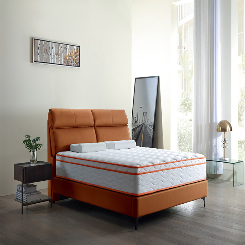 Matelas double 10 po avec mousse à mémoire de forme et ressorts ensachés individuels, mi-ferme, relief, isolement du mouvement, doux et confortable, tailles multiples dans un sommier, fibre de verre, respirant,