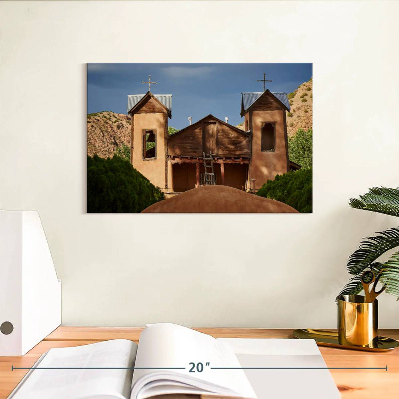 El Santuario De Chimayo, H 8 po x l 12 po