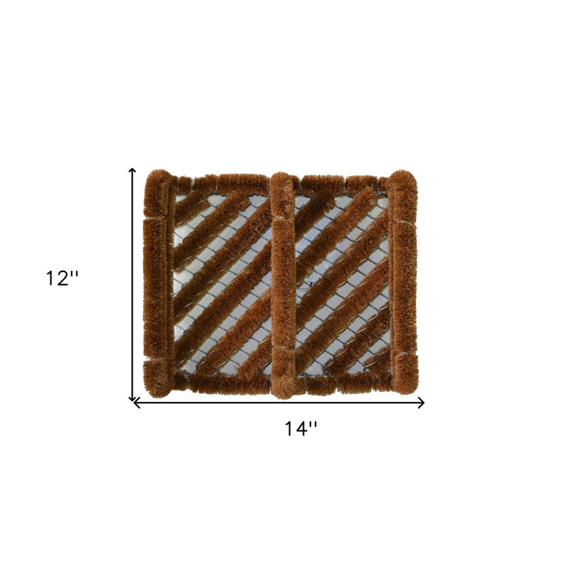 Grattoir à bottes 12 po x 14 po Coir