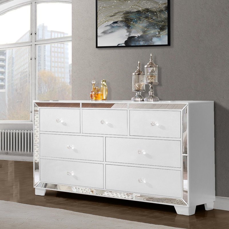 Fazeley 7 - Drawer Dresser, White
