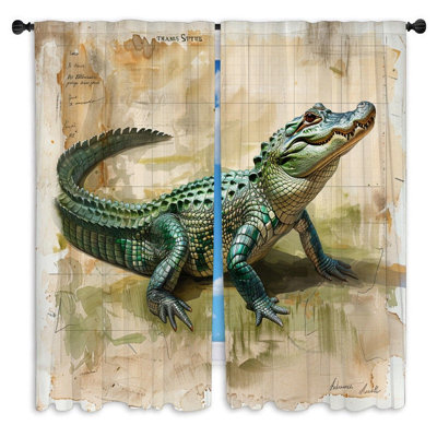Paire de rideaux obscurcissant en polyester Tairyn
