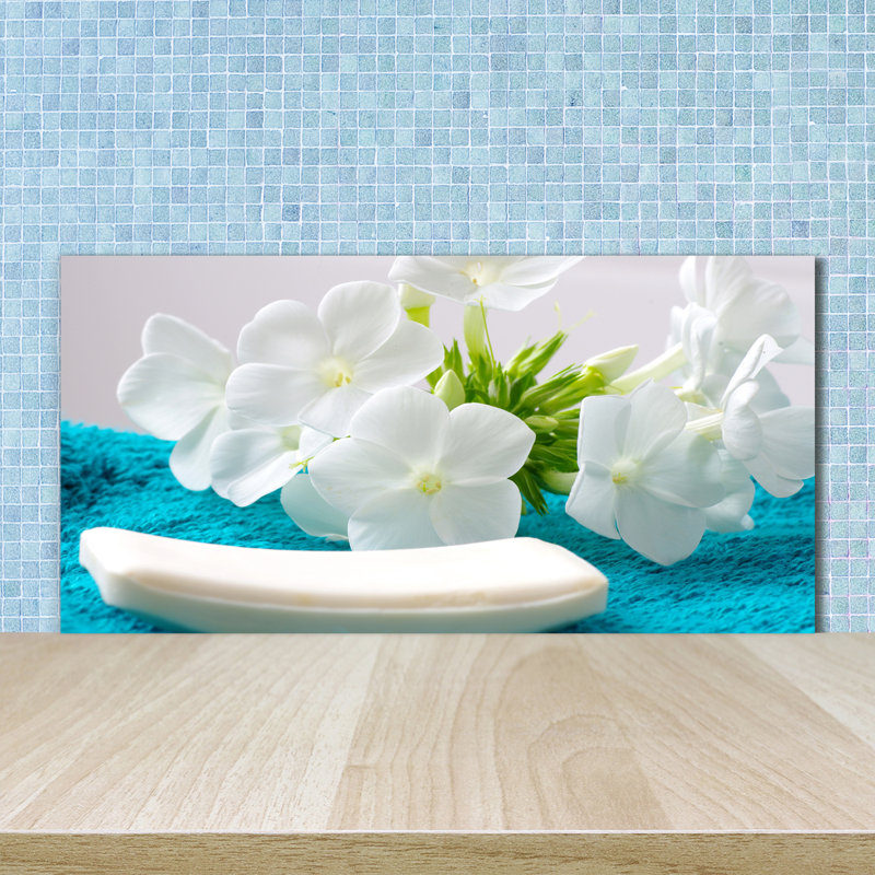 Lodena 50cm W x 100cm L Glass Peel and Stick Panel